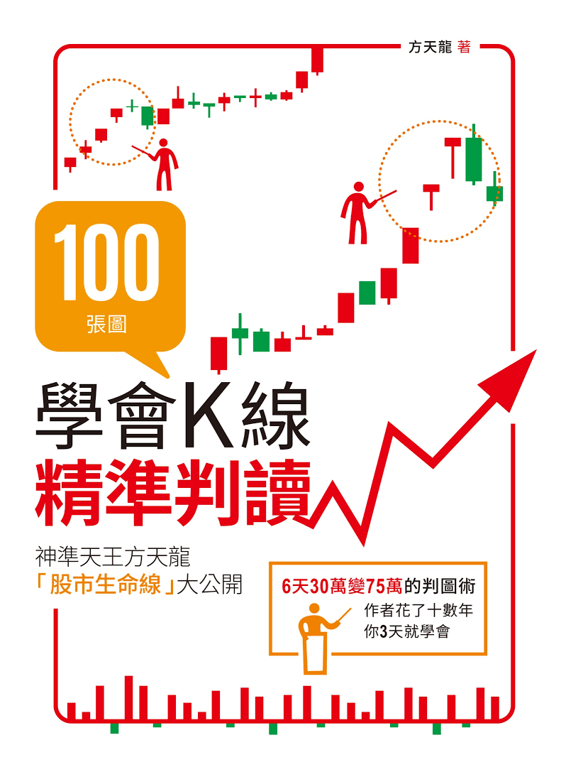 書名: 100張圖學會K線精準判讀 - 神準天王方天龍股市生命線大公開